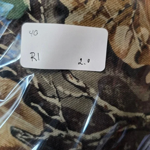 Wrangler Men's Advantage Camo Pants Size 34x34 Woodland Pattern Hunting Outdoor - Picture 12 of 12